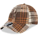 9forty-check-new-york-yankees-mlb-new-era