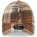 curva-9forty-check-new-york-yankees-mlb-new-era