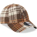 9forty-check-new-york-yankees-mlb-new-era