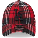 9forty-check-los-angeles-dodgers-mlb-new-era