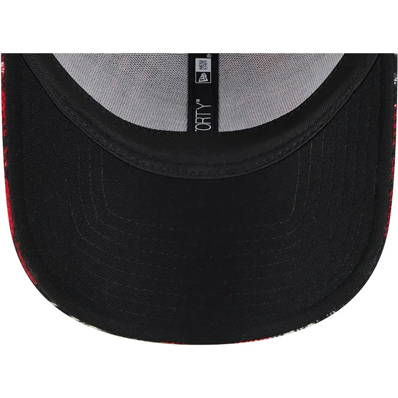 curva-negro-9forty-check-los-angeles-dodgers-mlb-new-era