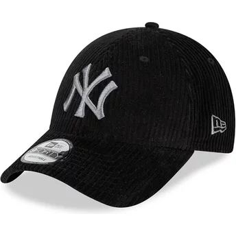 Νέα Εποχή Καμπύλη Μπριμ 9FORTY Wide Cord Νέα Υόρκη Yankees MLB Μαύρο Ρυθμιζόμενο Καπέλο