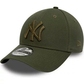 Νέα Εποχή Καμπυλωτό Γείσος Πράσινο Λογότυπο 39THIRTY League Essential New York Yankees MLB Πράσινο Καπέλο Προσαρμοσμένης Εφαρμογ