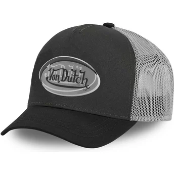Καπέλο Φορτηγατζή Von Dutch ADEC BLK Μαύρο και Γκρι