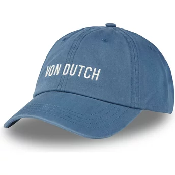 Καπέλο Von Dutch με καμπυλωτό γείσο DC BL Blue προσαρμόσιμο