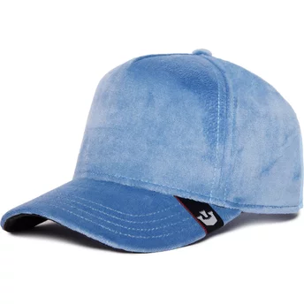 Καπέλο Φορτηγατζή Goorin Bros. Velour Blank Blue σε Μπλε Χρώμα