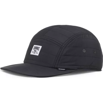 Καπέλο Djinns Flat Brim Puffy από Νάιλον σε Μαύρο χρώμα με Ρυθμιζόμενο Κλείσιμο