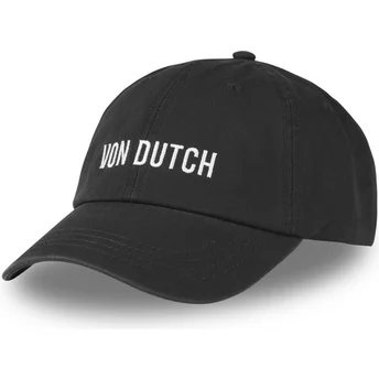 Καπέλο Von Dutch με καμπυλωτή γείσονα DC B μαύρο ρυθμιζόμενο