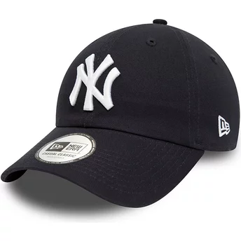 Νέα Εποχή Καμπυλωτό Γείσος 9TWENTY League Essential New York Yankees MLB Σκούρο Μπλε Ρυθμιζόμενο Καπέλο