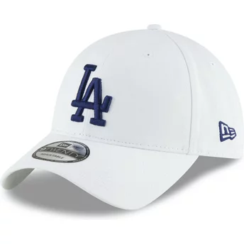 Νέα Εποχή Καμπύλης Μπριμ Μπλε Λογότυπο 9TWENTY Core Classic Λος Άντζελες Dodgers MLB Λευκό Ρυθμιζόμενο Καπέλο
