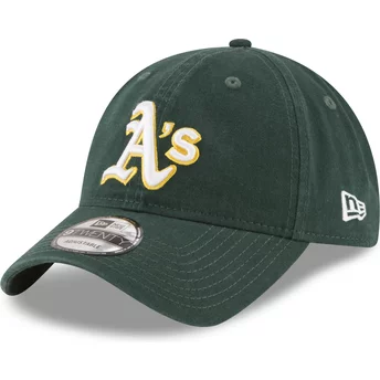 Νέα Εποχή Καμπυλωτό Γείσος 9TWENTY Core Classic Oakland Athletics MLB Πράσινο Ρυθμιζόμενο Καπέλο
