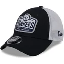 trucker-9forty-stretch-snap-tab-new-york-yankees-mlb-new-era