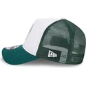 gorra-trucker-blanca-y-verde-9forty-a-frame-circle-de-oakland-athletics-mlb-de-new-era