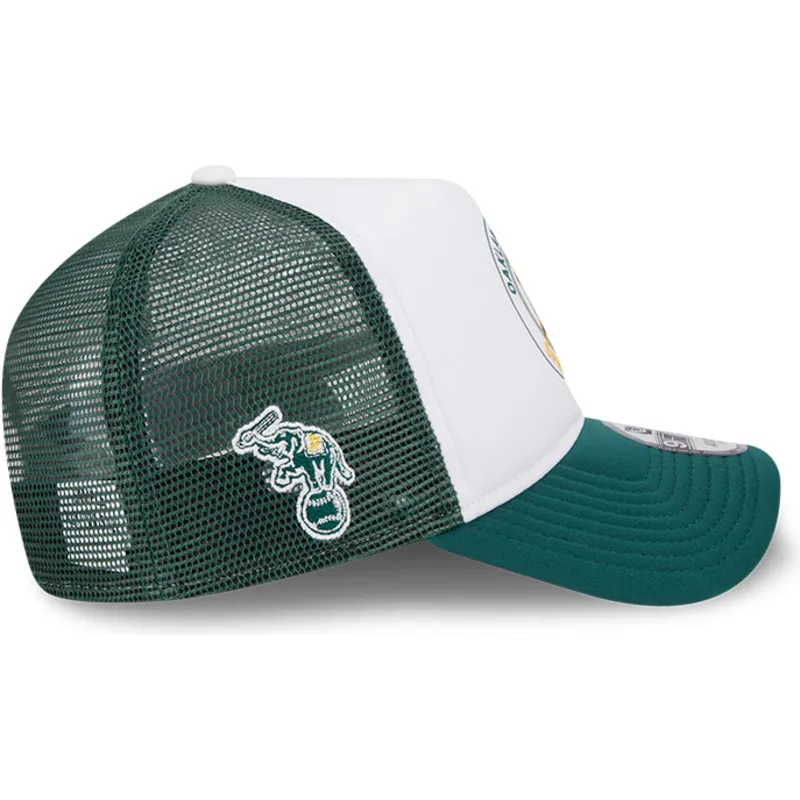 curva-snapback-9forty-a-frame-circle-oakland-athletics-mlb-new-era