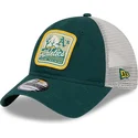 curva-snapback-9twenty-stripe-oakland-athletics-mlb-new-era