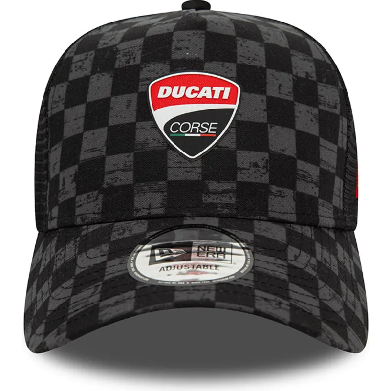 curva-snapback-9forty-a-frame-all-over-print-check-ducati-motor-motogp-new-era curva-snapback-9forty-a-frame-all-over-print-check-ducati-motor-motogp-new-era