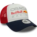 gorra-trucker-blanca-roja-y-azul-marino-9forty-a-frame-colour-block-de-red-bull-racing-formula-1-de-new-era