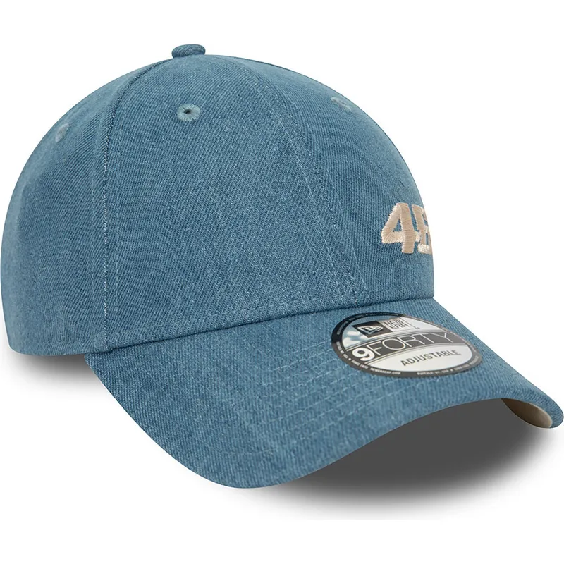 curva-snapback-9forty-denim-valentino-rossi-vr46-motogp-new-era