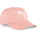 gorra-curva-rosa-ajustable-essentials-cat-logo-bb-de-puma