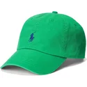 gorra-curva-verde-ajustable-con-logo-azul-cotton-chino-classic-sport-de-polo-ralph-lauren