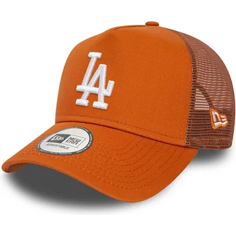 Καφέ τρακερ καπέλο A Frame League Essential των Los Angeles Dodgers MLB από την New Era