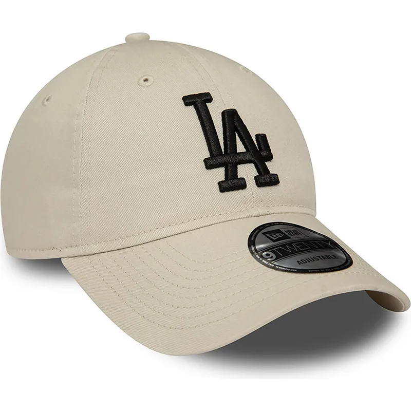 curva-negro-9twenty-league-essential-los-angeles-dodgers-mlb-new-era