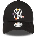 curva-9forty-flower-new-york-yankees-mlb-new-era