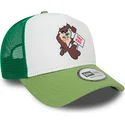 gorra-trucker-blanca-y-verde-a-frame-character-de-diablo-de-tasmania-looney-tunes-de-new-era