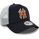 curva-snapback-marron-a-frame-boucle-new-york-yankees-mlb-new-era