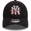 curva-9forty-flower-icon-new-york-yankees-mlb-new-era