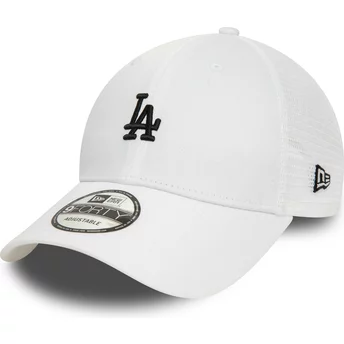 Gorra trucker blanca ajustable 9FORTY Home Field de Los Angeles Dodgers MLB de New Era