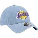 9twenty-washed-denim-los-angeles-lakers-nba-new-era