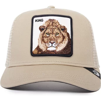 Μπεζ τράκερ καπέλο λιονταριού The King Lion The Farm από την Goorin Bros.