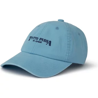 Ρυθμιζόμενο μπλε καπέλο με καμπυλωτό γείσο Tutto Passa Mi Amor από το Pica Pica