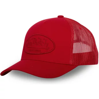 Κόκκινο trucker καπέλο LOF CB A5 από την Von Dutch