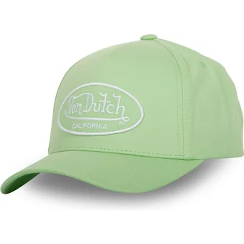 Πράσινο ρυθμιζόμενο καπέλο με καμπύλη γείσο LOF CB C7 από την Von Dutch