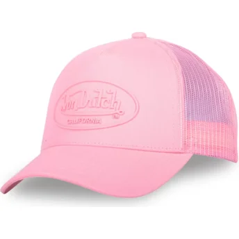 Ροζ καπέλο trucker LOG03 της Von Dutch