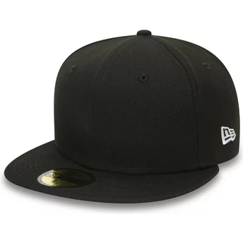 Μαύρο Αυξομειούμενο Επίπεδο Καπέλο 59FIFTY Essential της New Era
