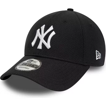 Καμπυλωτό μπλε ναυτικό ρυθμιζόμενο καπέλο 9FORTY Diamond Era Essential των New York Yankees MLB από την New Era