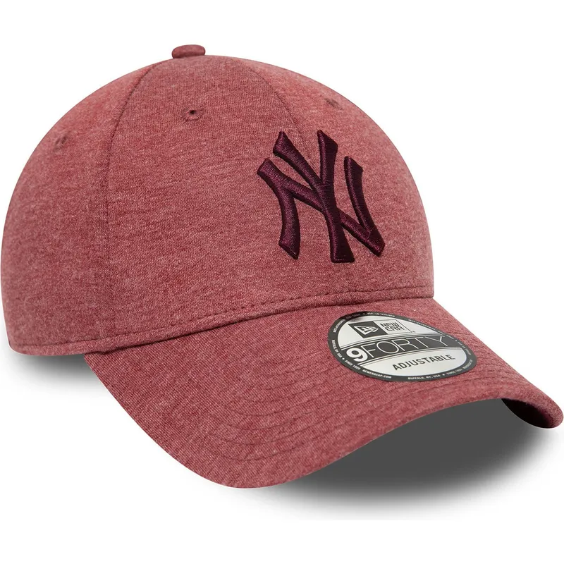 curva-granate-granate-9forty-jersey-essential-new-york-yankees-mlb-new-era