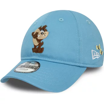 Ρυθμιζόμενο μπλε καπέλο με καμπύλη γείσο για αγόρι 9FORTY του Tasmania Devil από τα Looney Tunes της New Era