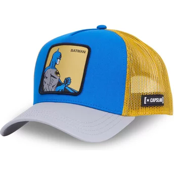 Καπέλο τράκερ μπλε, κίτρινο και γκρι Batman BTP DC Comics από την Capslab