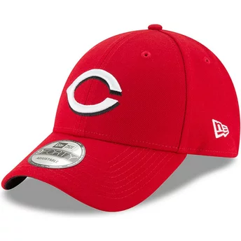 Νέα Εποχή Καμπυλωτό Περιθώριο 9FORTY Η Λίγκα Cincinnati Reds MLB Κόκκινο Ρυθμιζόμενο Καπέλο