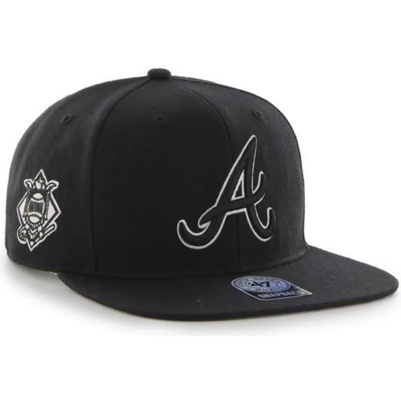 plana-snapback-atlanta-braves-mlb-47-brand