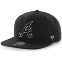 plana-snapback-atlanta-braves-mlb-47-brand