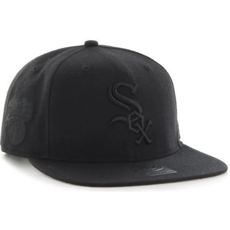 plana-snapback-chicago-white-sox-mlb-47-brand