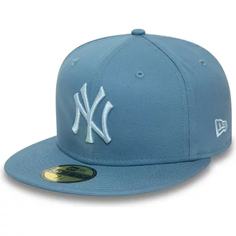 Μπλε Ρυθμιζόμενο Καπέλο με Μπλε Λογότυπο 59FIFTY League Essential των New York Yankees MLB από την New Era