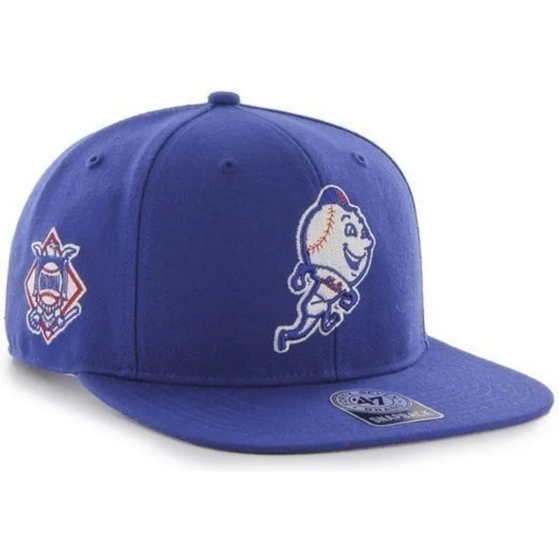 plana-snapback-de-mascota-new-york-mets-mlb-47-brand