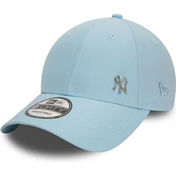 Ρυθμιζόμενο μπλε καπέλο με καμπυλωτό γείσο 9FORTY Flawless των New York Yankees MLB από την New Era
