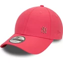 gorra-curva-rosa-ajustable-9forty-flawless-de-new-york-yankees-mlb-de-new-era